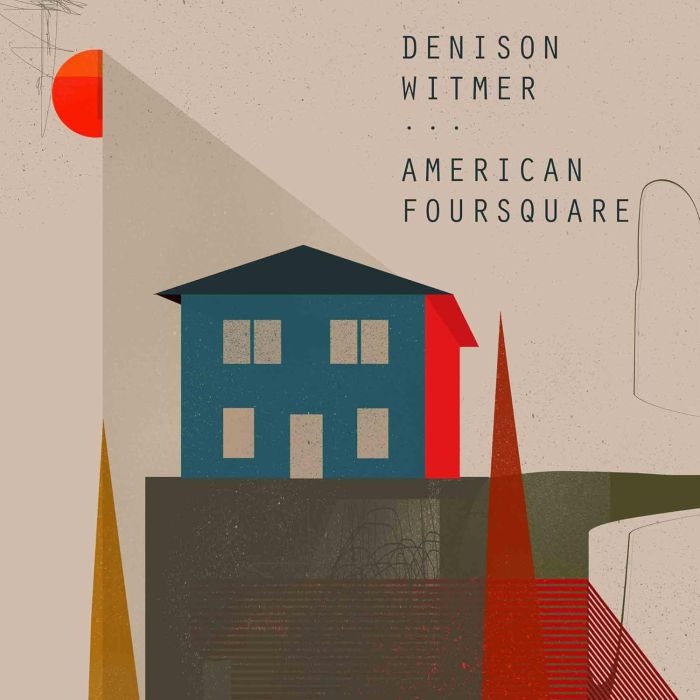 DENISON WITMER - AMERICAN FOURSQUARE (CLEAR BLUE VINYL)