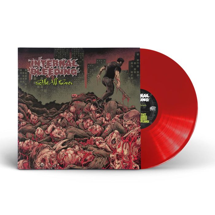 INTERNAL BLEEDING - SETTLE ALL SCORES (RED VINYL)