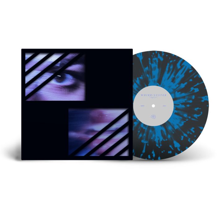 WHIRR - WHIRR & LUSTER (BLACK ICE W/BLUE SPLATTER VINYL)