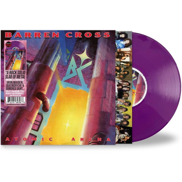 BARREN CROSS - ATOMIC ARENA (PURPLE VINYL)