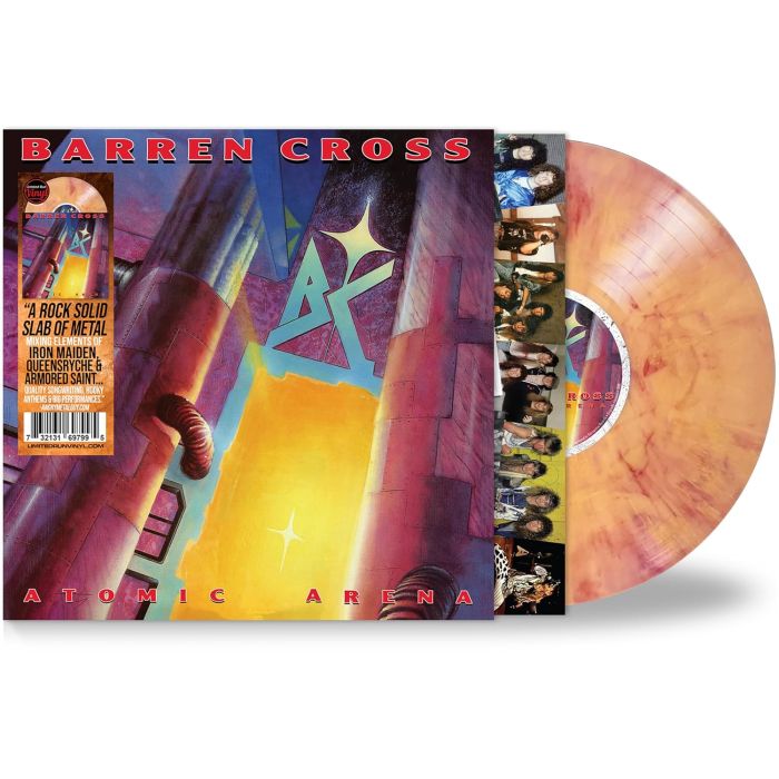 BARREN CROSS - ATOMIC ARENA (COLOR VINYL/REMASTERED)