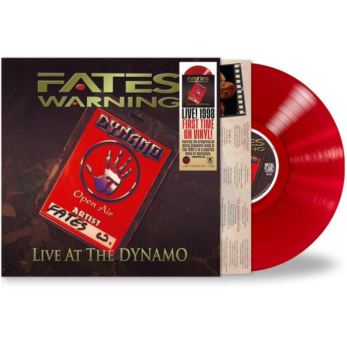 FATES WARNING - LIVE AT THE DYNAMO (CRIMSON RED VINYL)