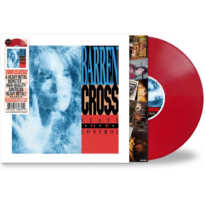 BARREN CROSS - STATE OF CONTROL (RED VINYL)