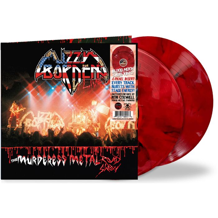 LIZZY BORDEN - MURDERESS METAL ROAD SHOW: 40TH ANNIVERSARY (RED VINYL)