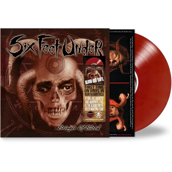 SIX FEET UNDER - BRINGER OF BLOOD (BLOOD RED VINYL)