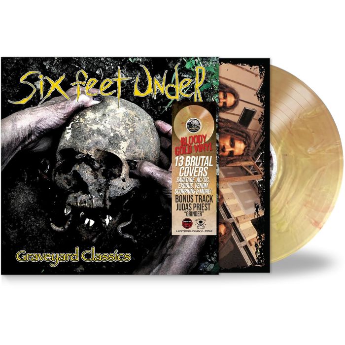 SIX FEET UNDER - GRAVEYARD CLASSICS (GOLD/YELLOW VINYL/BONUS TRACK)