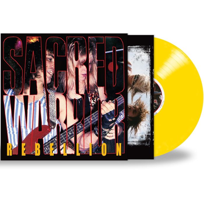 SACRED WARRIOR - REBELLION (COLOR VINYL/REMASTERED)
