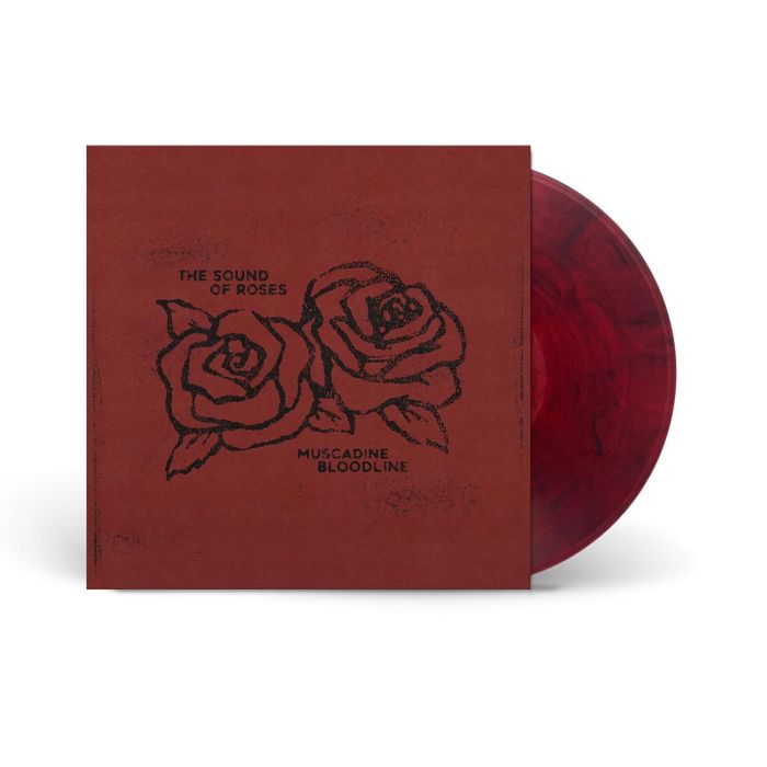 MUSCADINE BLOODLINE - SOUND OF ROSES (TRANSLUCENT RED WITH BLACK SWIRLS VINYL)