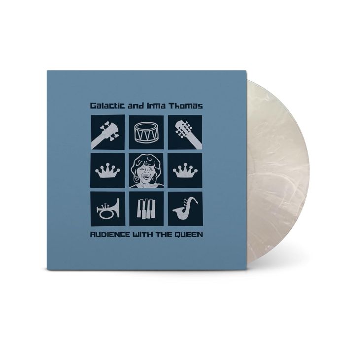 GALACTIC & IRMA THOMAS - AUDIENCE WITH THE QUEEN (CLEAR WITH WHITE SMOKE VINYL)