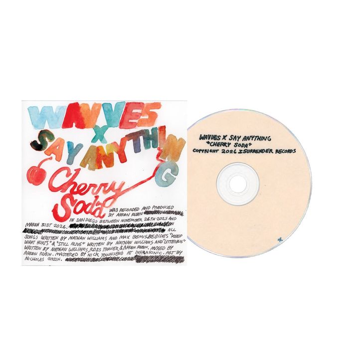 WAVVES X SAY ANYTHING - CHERRY SODA