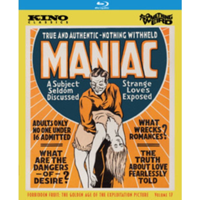 MANIAC (FORBIDDEN FRUIT: THE GOLDEN AGE OF THE EXPLOITATION - MANIAC (FORBIDDEN FRUIT: THE GOLDEN AGE OF THE EXPLOITATION PICTU