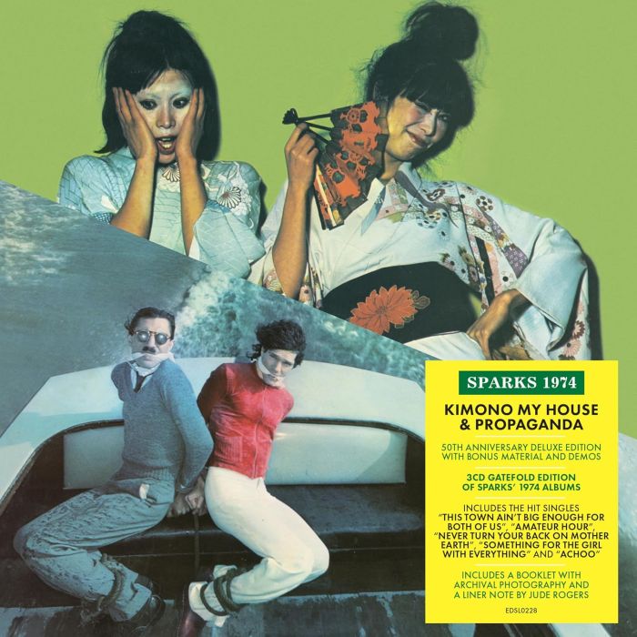 SPARKS - KIMONO MY HOUSE/PROPAGANDA (50TH ANNIVERSARY/DELUXE PACKAGING/3CD