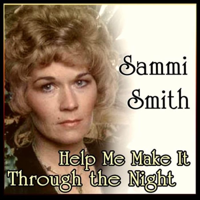 SAMMIE SMITH - HELP ME MAKE IT THROUGH THE NIGHT (BLUE VINYL)