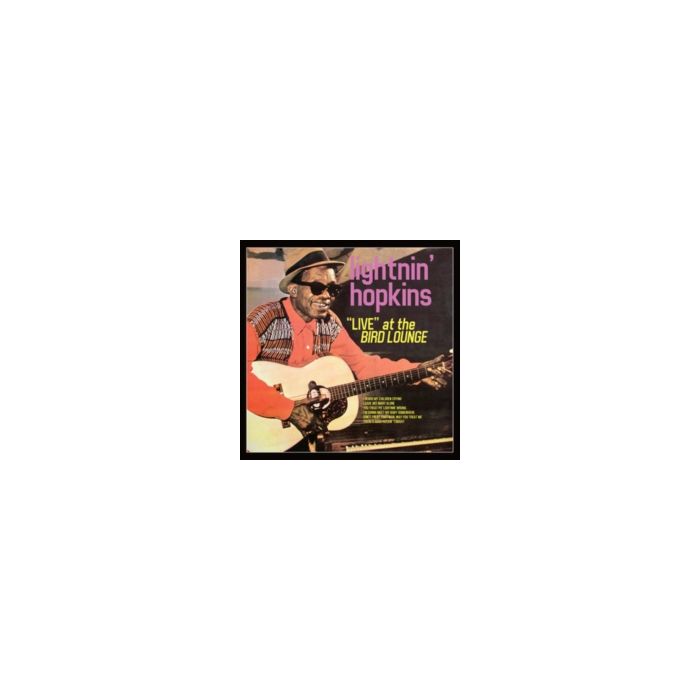 LIGHTNIN HOPKINS - LIVE AT THE BIRD LOUNGE (CLEAR/RED/YELLOW SPLATTER EFFECT VINYL)