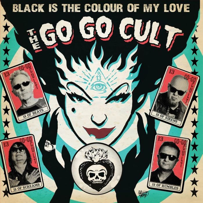 GO GO CULT - BLACK IS THE COLOUR OF MY LOVE (RED VINYL)