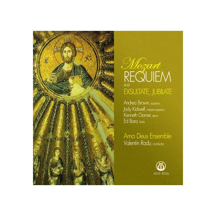 VARIOUS ARTISTS - MOZART EXSULTATE JUBILATE K.165 FOR SOPRANO AND ORCHESTRA / REQUI