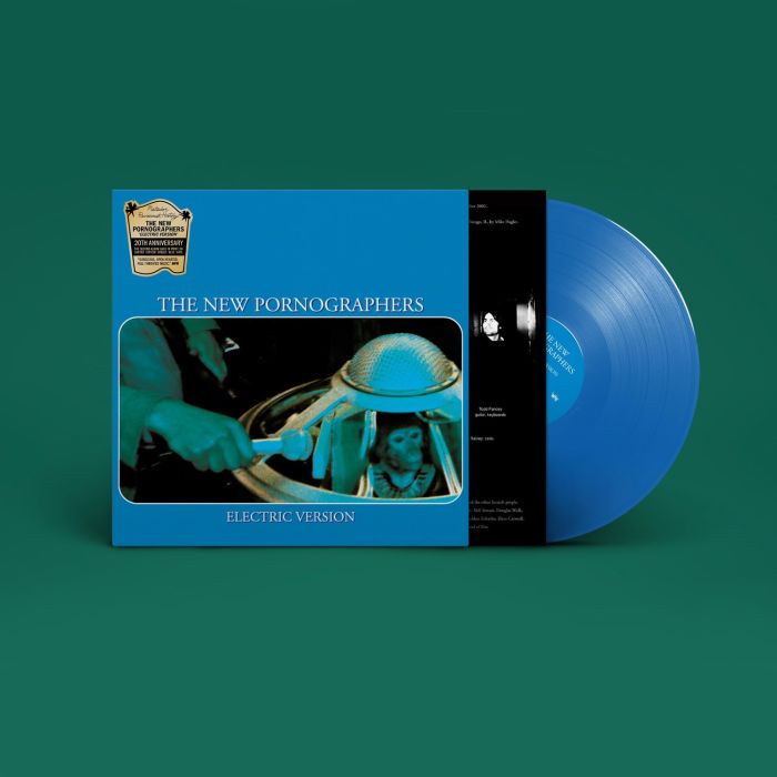 NEW PORNOGRAPHERS - ELECTRIC VERSION (OPAQUE BLUE VINYL)