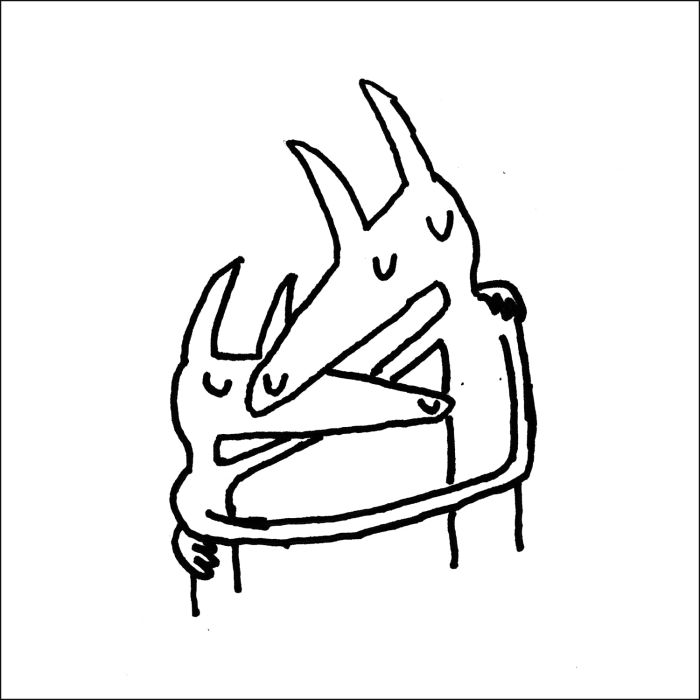 CAR SEAT HEADREST - TWIN FANTASY (MIRROR TO MIRROR) (WHITE VINYL)