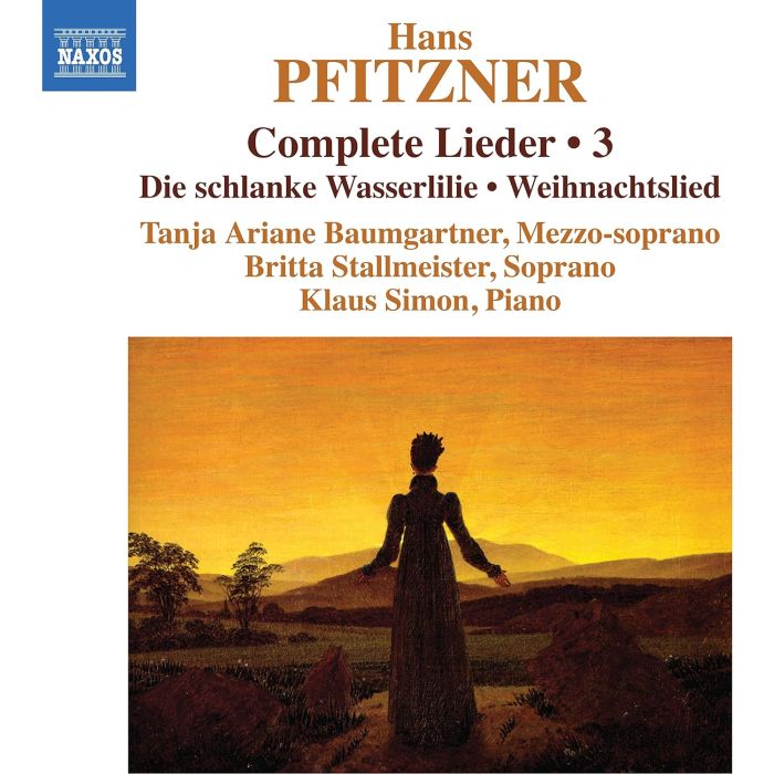TANJA ARIANE BAUMGARTNER; KLAUS SIMON; BRITTA STALLMEISTER - PFITZNER: COMPLETE LIEDER, VOL. 3