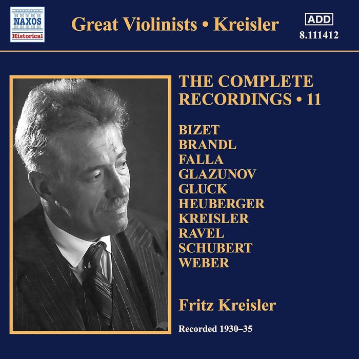FRITZ KREISLER - KREISLER: COMPLETE RECORDINGS, VOL. 11