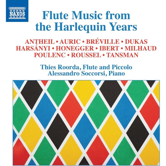 THIES ROORDA; ALESSANDRO SOCCORSI - THIES ROORDA: FLUTE MUSIC FROM THE HARLEQUIN YEARS