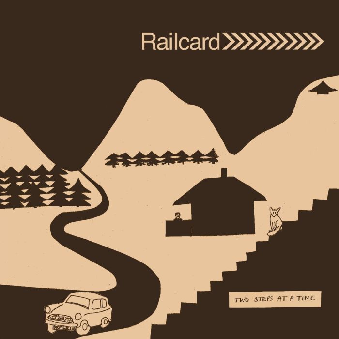 RAILCARD - TWO STEPS AT A TIME (TRANSPARENT TAN VINYL)