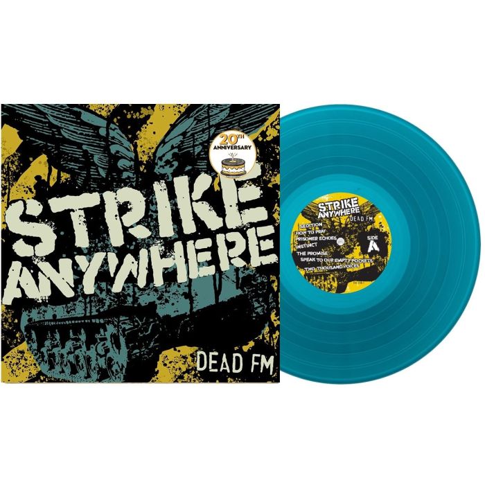 STRIKE ANYWHERE - DEAD FM (BLUE VINYL)