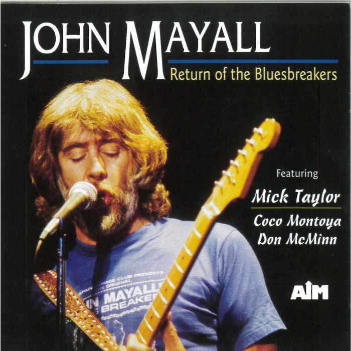 JOHN MAYALL - RETURN OF THE BLUES BREAKERS
