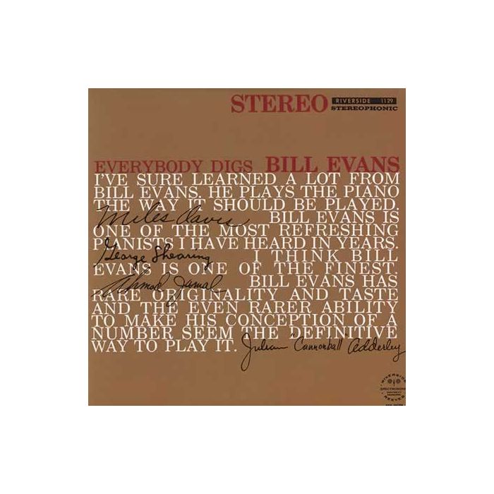 Bill Evans Trio - Everybody Digs Bill Evans