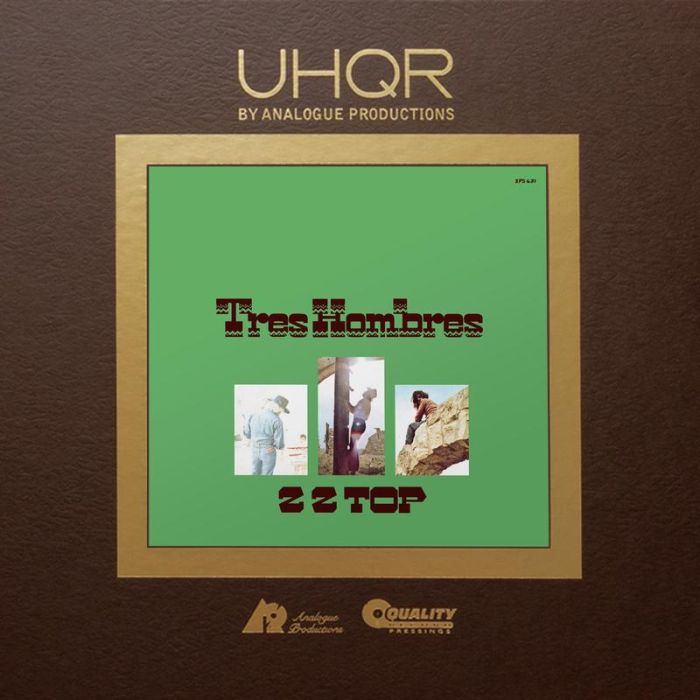 ZZ Top - Tres Hombres (UHQR BOX 45rpm 200g 2xLP on Clarity Vinyl)