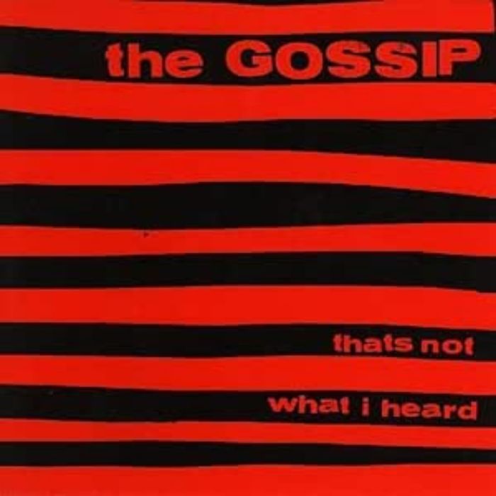 GOSSIP - THAT'S NOT WHAT I HEARD (RED APPLE VINYL)