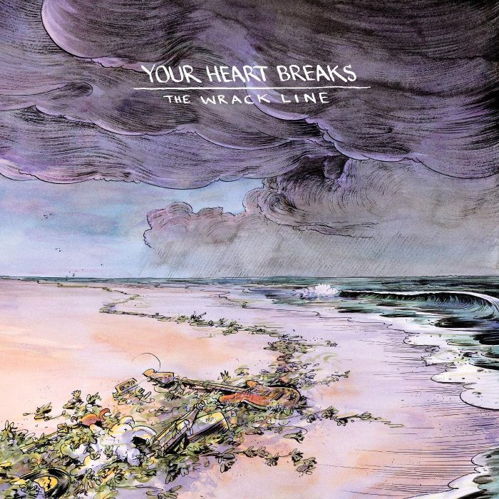 YOUR HEART BREAKS - WRACK LINE (PURPLE & TEAL VINYL)