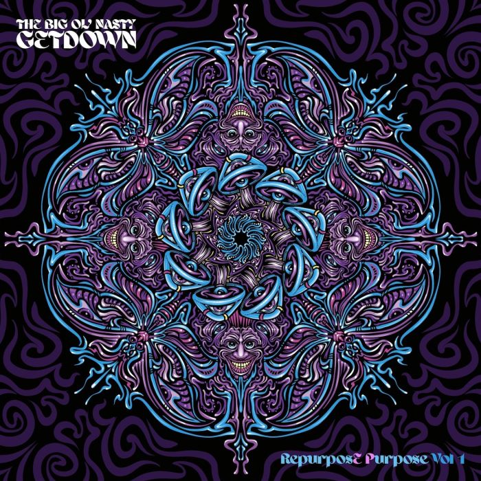 BIG OL' NASTY GETDOWN - REPURPOSE PURPOSE (VOLUME 1) (TRANSLUCENT BLUE W/ PURPLE SPLATTER