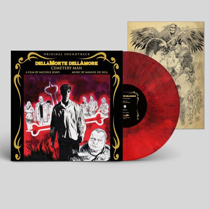 MANUEL DE SICA - DELLAMORTE DELLAMORE (OST/RED VINYL)