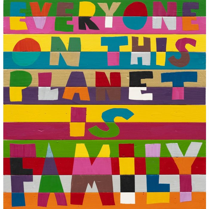 LARRY PEACE-LOVE YES - EVERYONE ON THIS PLANET IS FAMILY