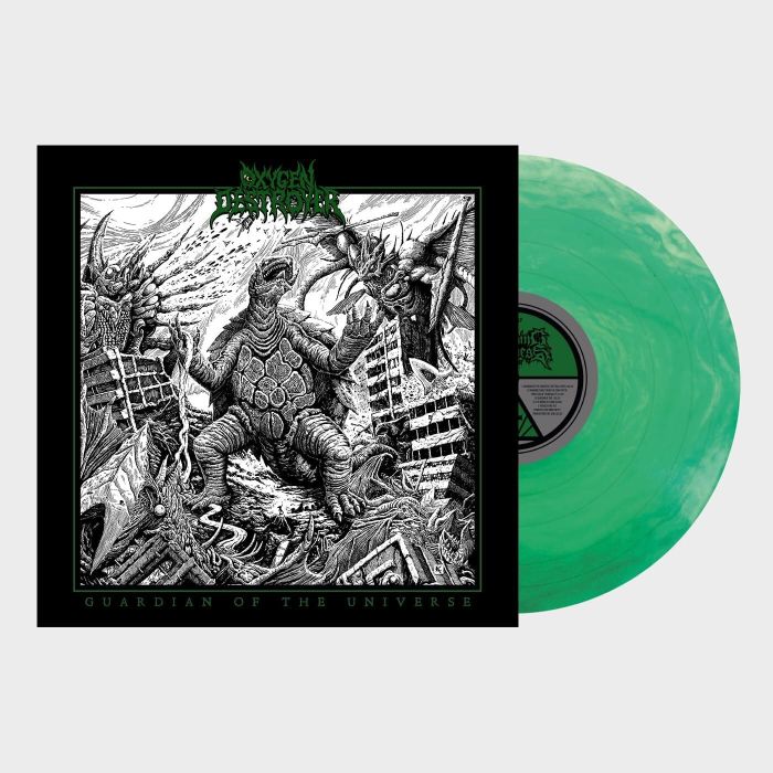 OXYGEN DESTROYER - GUARDIAN OF THE UNIVERSE (MARBLE GREEN VINYL)