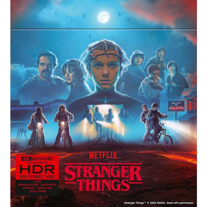 STRANGER THINGS: THE COMPLETE SERIES (DELUXE/4K UHD)
