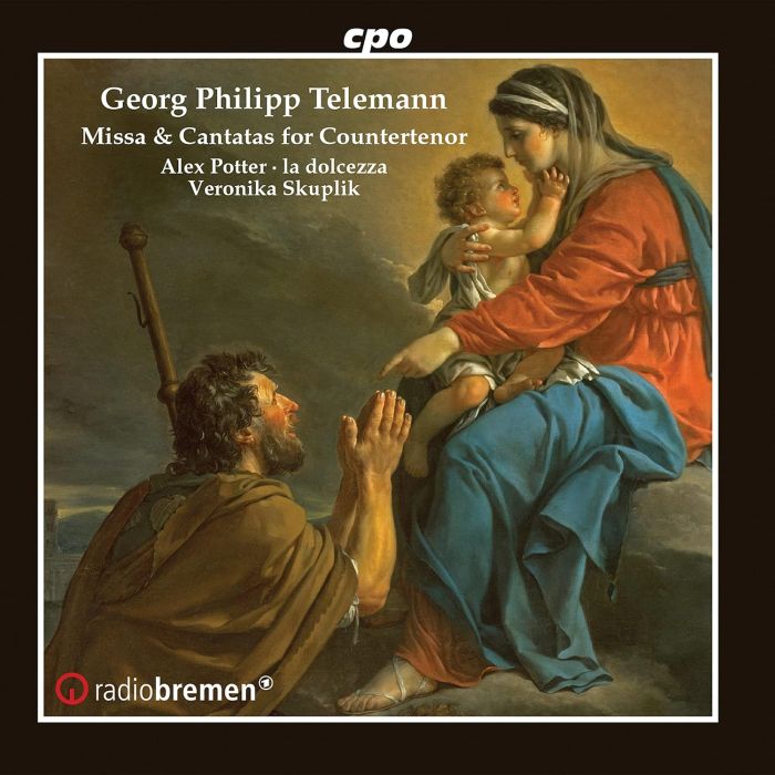 ALEX; LA DOLCEZZA POTTER - TELEMANN: MISSA & CANTATAS FOR COUNTERTENOR