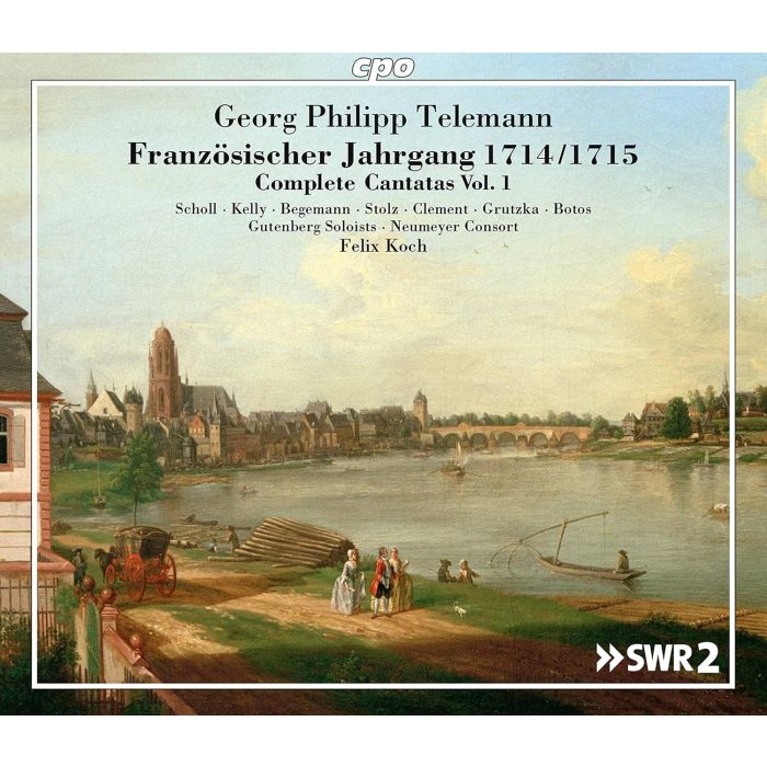 ELISABETH; REBEKKA STOLZ; FABIAN KELLY; HANS CHRISTOPH BEGEMANN; GUTENBERG SOLOISTS SCHOLL - TELEMANN: COMPLETE CANTATAS, VOL. 1