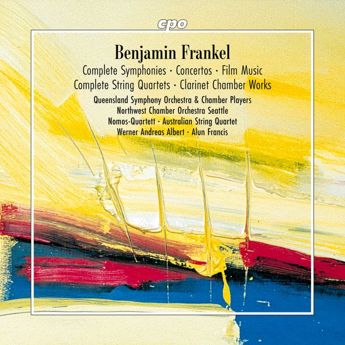QUEENSLAND SYMPHONY ORCHESTRA & NORTHWEST CHAMBER ORCHESTRA SEATTLE & NOMOS-QUARTETT - BENJAMIN FRANKEL: COMPLETE SYMPHONIES
