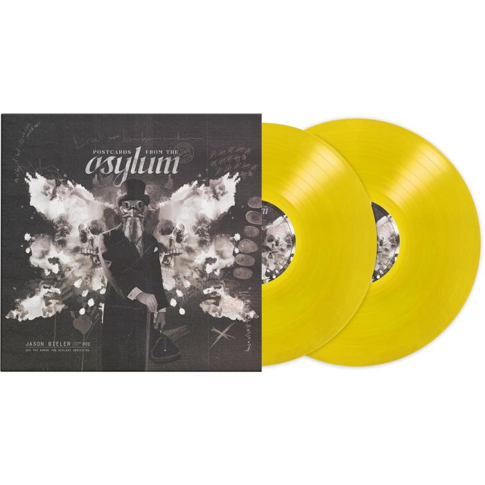 BIELER,JASON & THE BARON VON BIELSKI ORCHESTRA - POSTCARDS FROM THE ASYLUM (YELLOW VINYL)