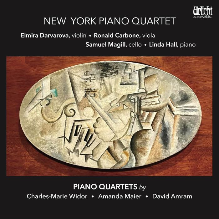 NEW YORK PIANO QUARTET - NEW YORK PIANO QUARTET PLAYS WIDOR (DIGIPACK)