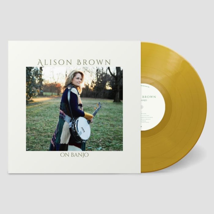 ALISON BROWN - ON BANJO (METALLIC GOLD VINYL)