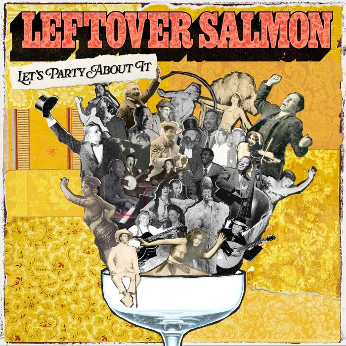 LEFTOVER SALMON - LET'S PARTY ABOUT IT (DEEP YELLOW/PURPLE VINYL)