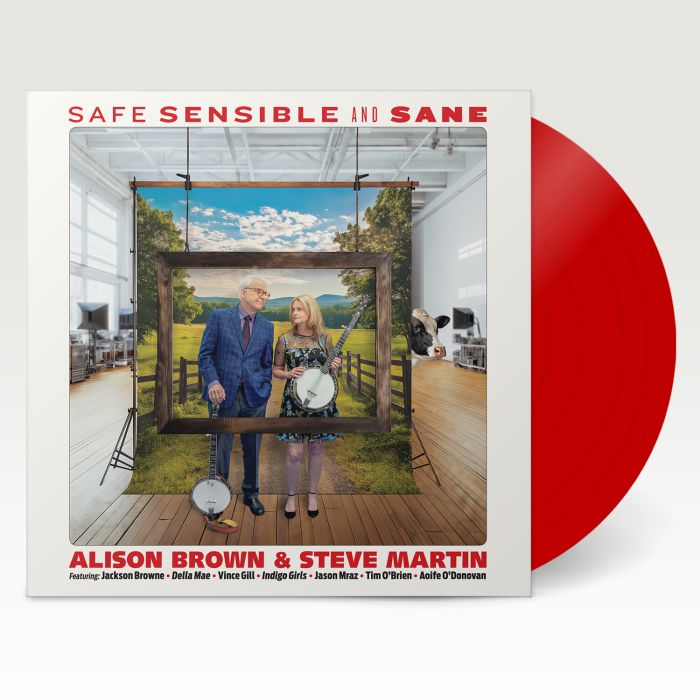 BROWN,ALISON / STEVE MARTIN - SAFE SENSIBLE & SANE (RED VINYL/140G)