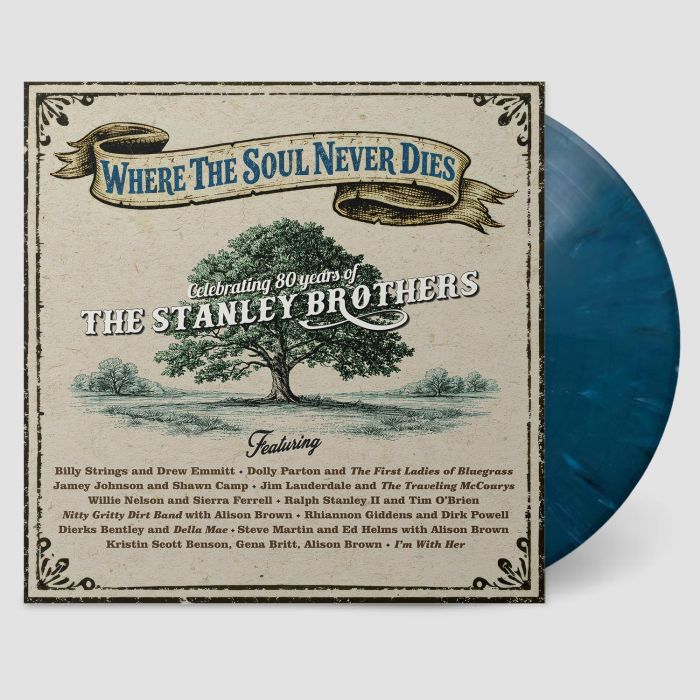 VARIOUS ARTISTS - WHERE THE SOUL NEVER DIES (140G/BLUE VINYL)