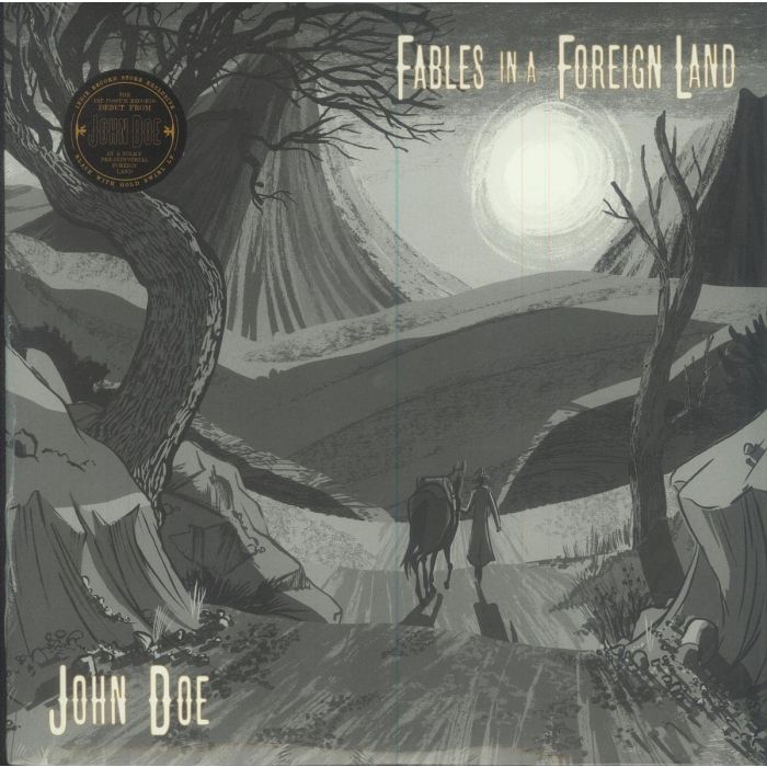 JOHN DOE - FABLES IN A FOREIGN LAND (BLACK WITH GOLD SWIRL VINYL)