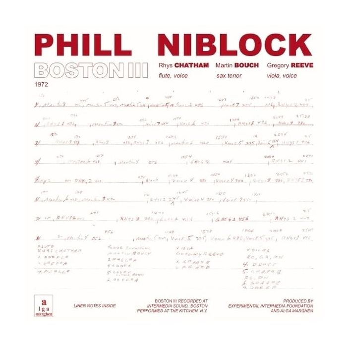 PHILL NIBLOCK - BOSTON/TENOR/INDEX