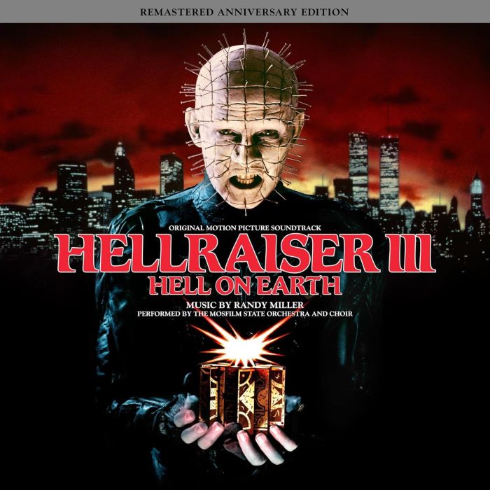 RANDY MILLER - HELLRAISER III – HELL ON EARTH OST (RED W/BLACK SMOKE VINYL)