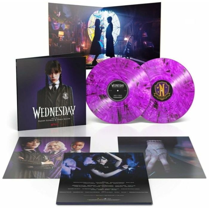 DANNY ELFMAN & CHRIS BACON Wednesday (NETFLIX OST COLOR 2xLP)